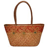 Rakhi Gifts to India, Cane Flower Handbag for Women Rakhi Gifts to India, Cane Flower Handbag for Women