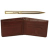 Pierre Cardin Chrome Ball Pen & Hide & Seek Gents Wallet Set