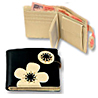 Floral Design Wallet.