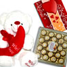 Gift Holding Moon on Valentines Day 