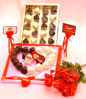 24 pieces Heart Shape Chocolates