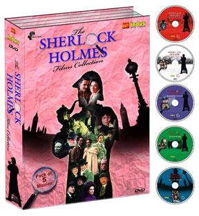 The Sherlock Holmes Films Collection - Set of 5 DVDs