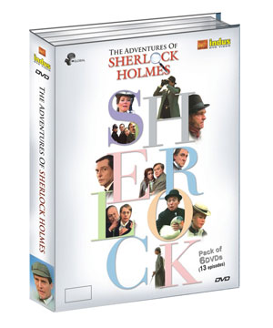 The Adventures of Sherlock Holmes - Set of 6 DVDs