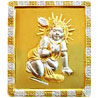 Bal Gopala Gold Plated Silver Coin