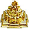 Gold And Silver Plated 3 D Sri Yantra (For Luck, Prosperity And Fame)