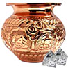 Ashta-vinayaka Copper Vessel & Om Ganesh Pyramid