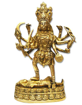 Victorious Kali Statue