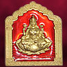 Enameled Goldplated Silver Coin