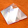 Sphatik Crystal Pyramid