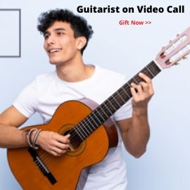 Guitarist on Video Call