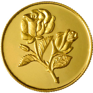 Flower Gold Coin » Jewelry » Coins » Gold